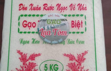 Hương Gạo  đang có Gạo ST25 Lúa Tôm, là gạo ngon nhất Thế Giới 